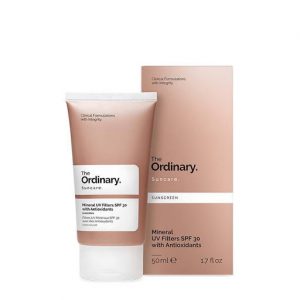 The Ordinary Mineral UV Filters SPF 30 With Antioxidants  (Kem chống nắng chống oxy hóa SPF 30+)